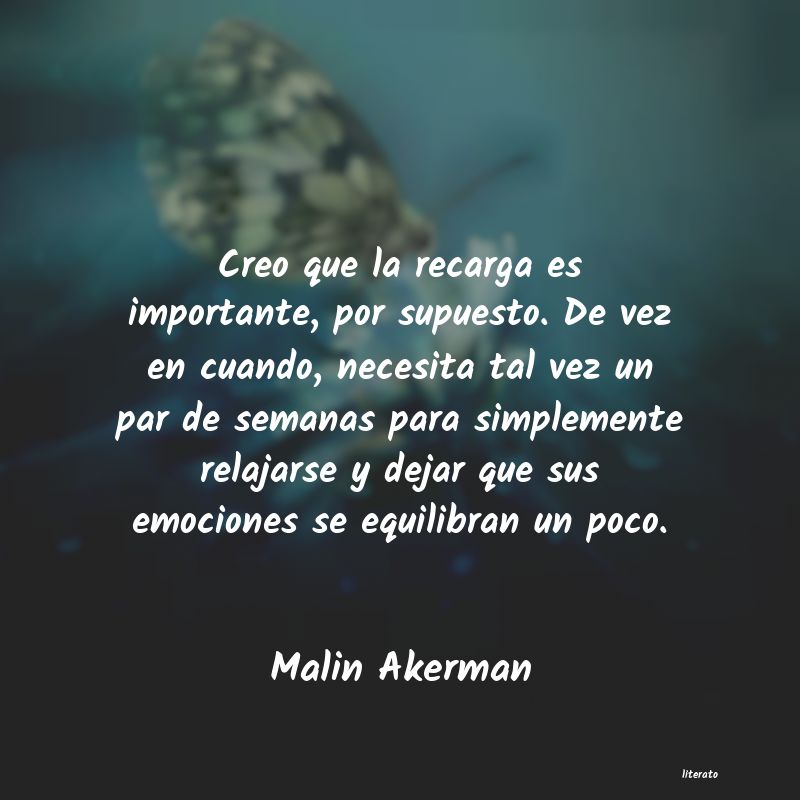 frases de Malin Akerman