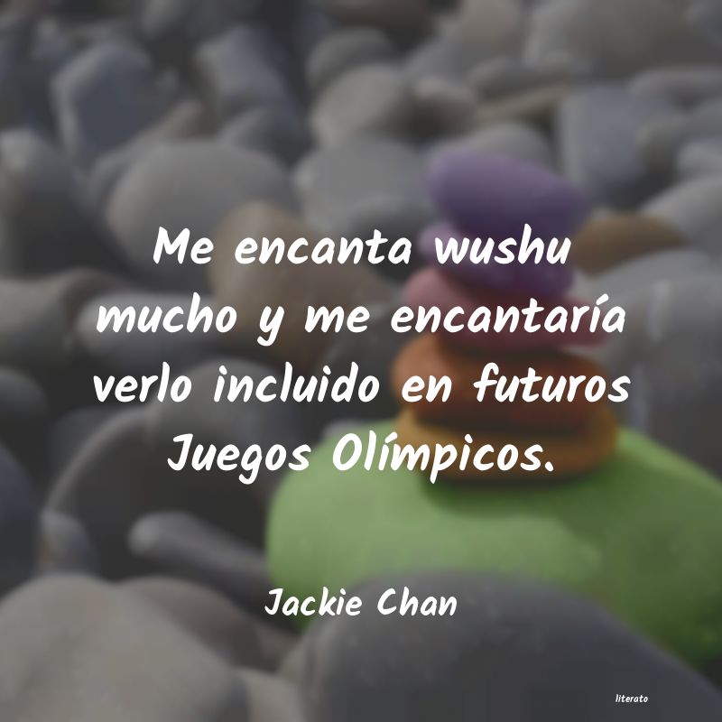 Frases de Jackie Chan