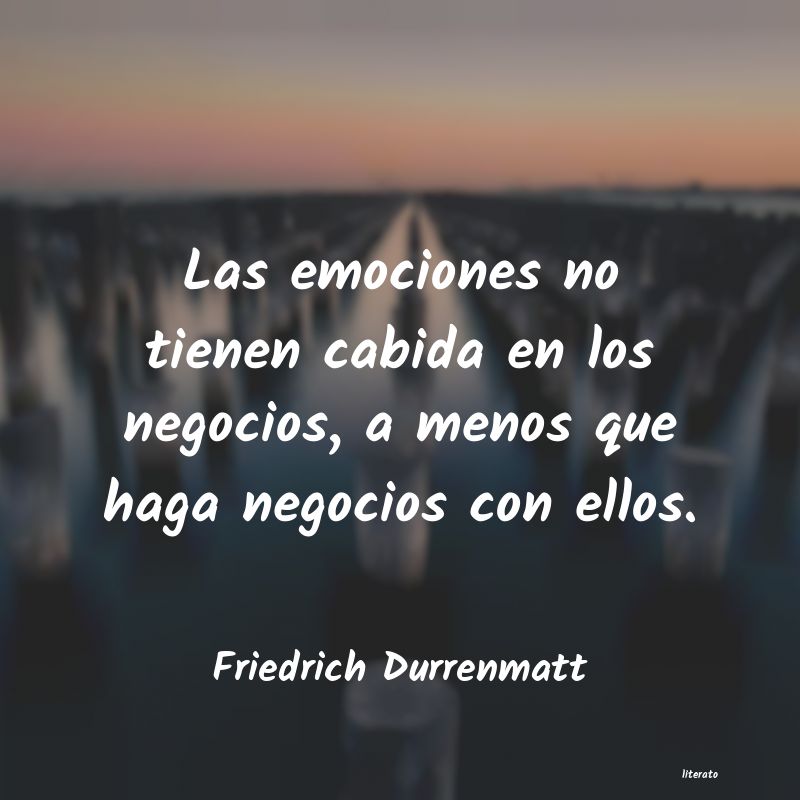 frases de Friedrich Durrenmatt