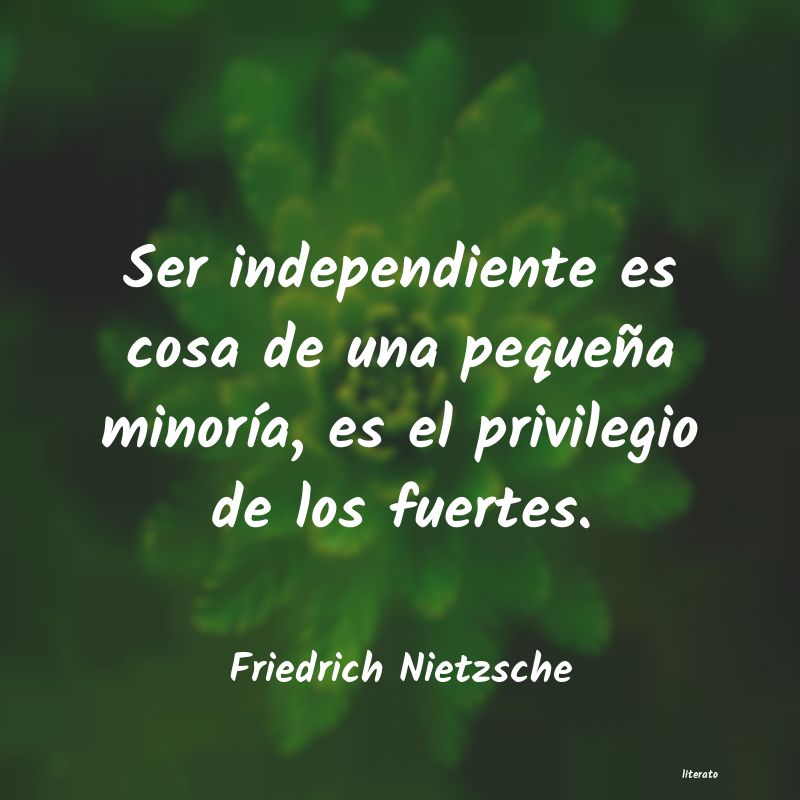 Frases de Friedrich Nietzsche