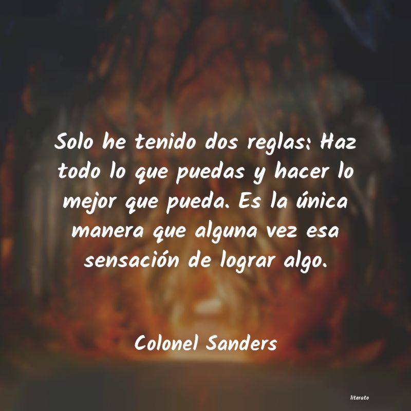 Frases de Colonel Sanders