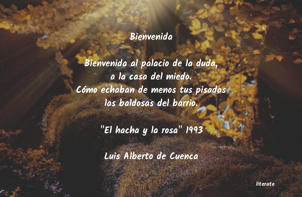 frases de Luis Alberto de Cuenca