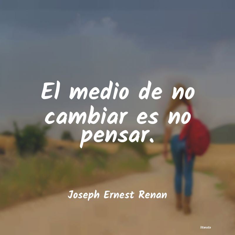 Frases de Joseph Ernest Renan