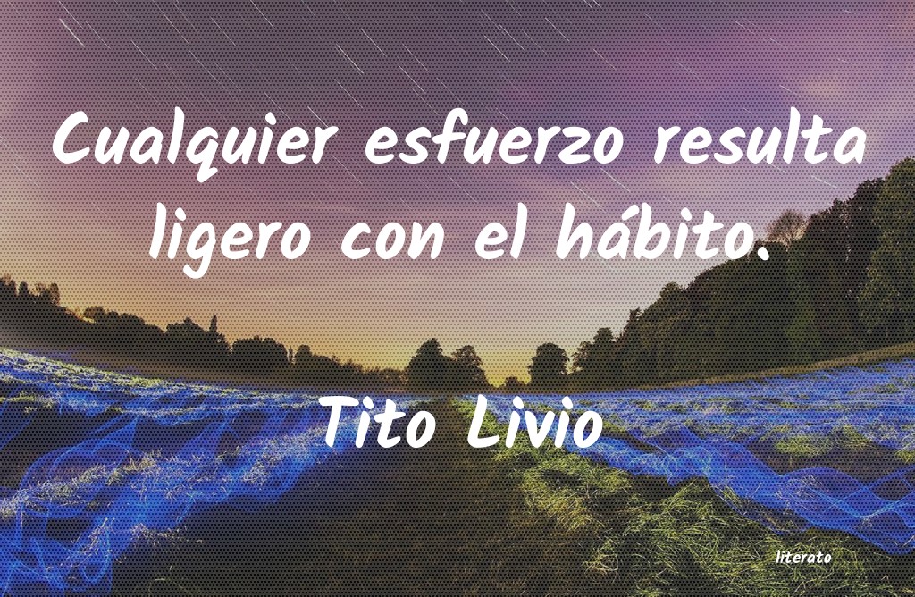 frases de Tito Livio
