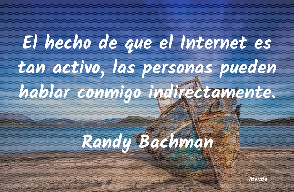 Frases de Randy Bachman