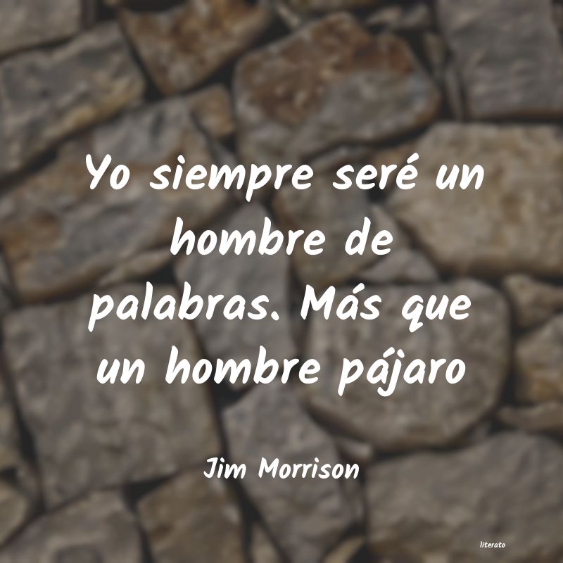 frases de Jim Morrison