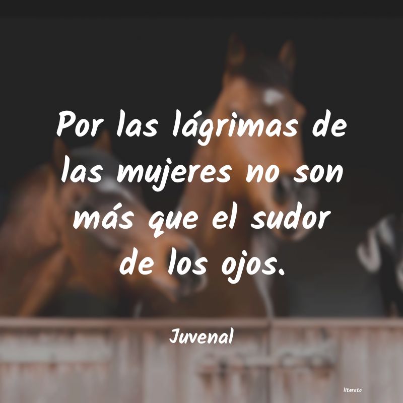 Frases de Juvenal