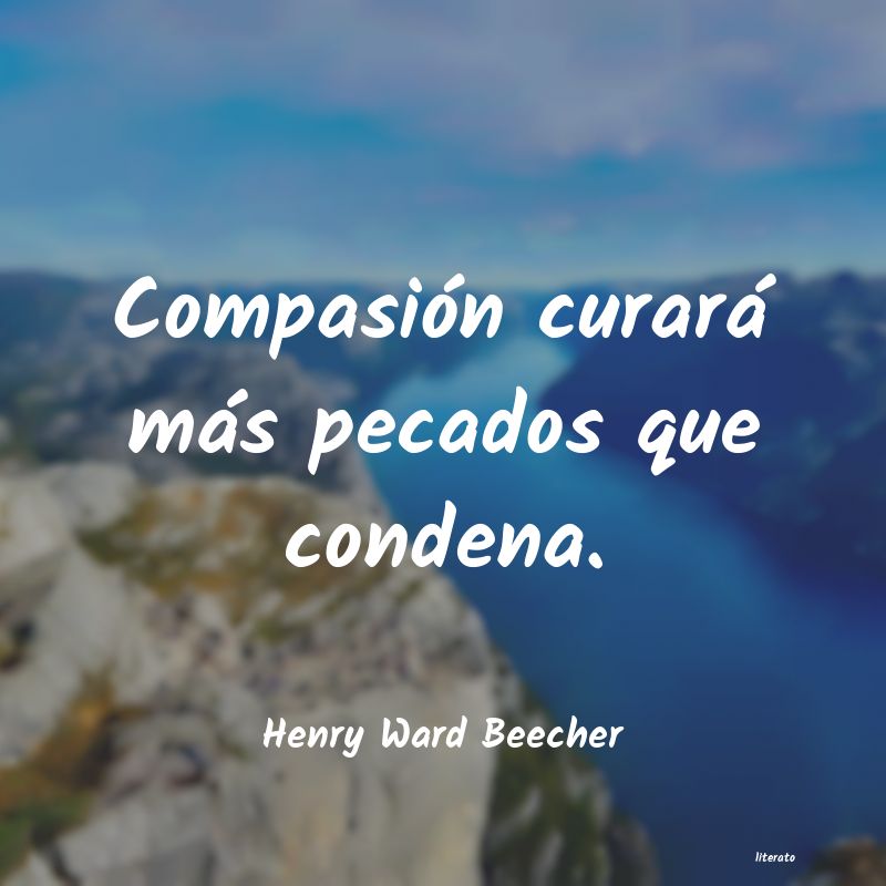 Frases de Henry Ward Beecher