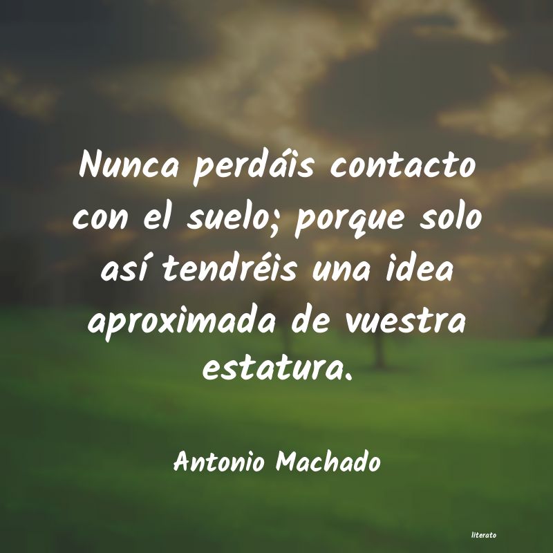 frases de Antonio Machado