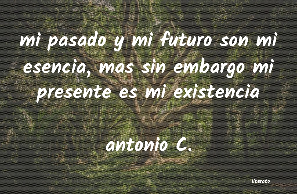 Frases de antonio C.