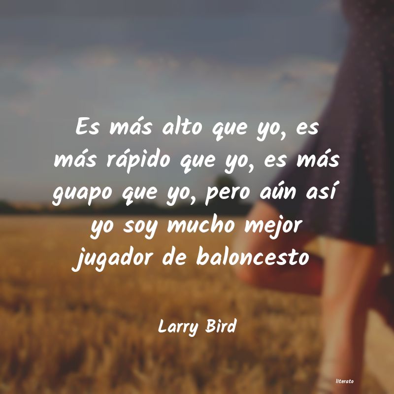 frases de Larry Bird