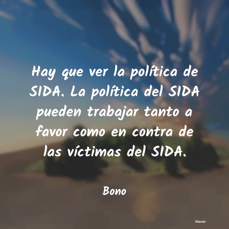 frases de Bono