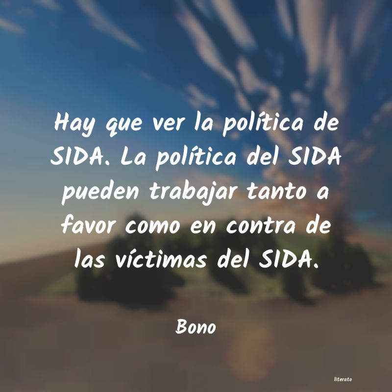 Frases de Bono