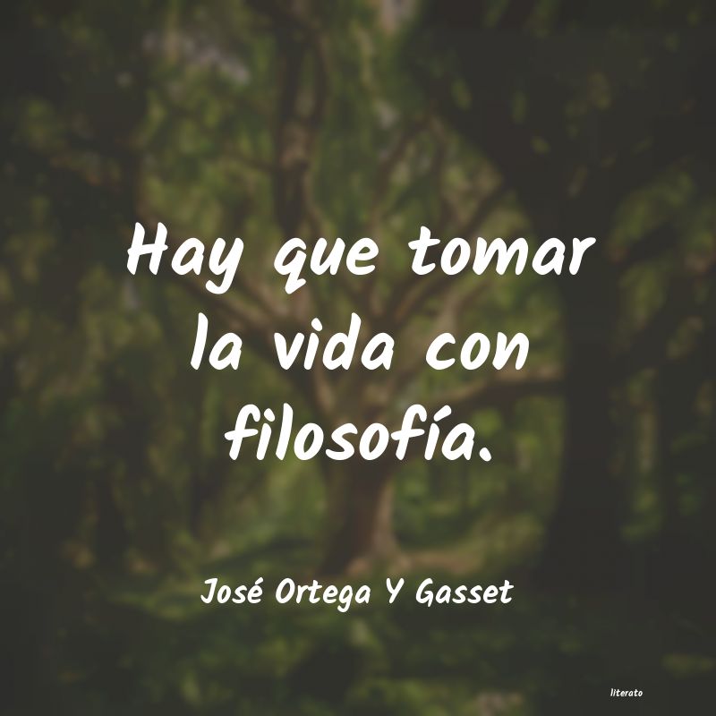 frases de José Ortega Y Gasset