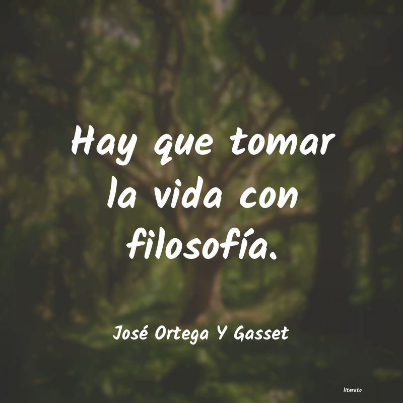 Frases de José Ortega Y Gasset