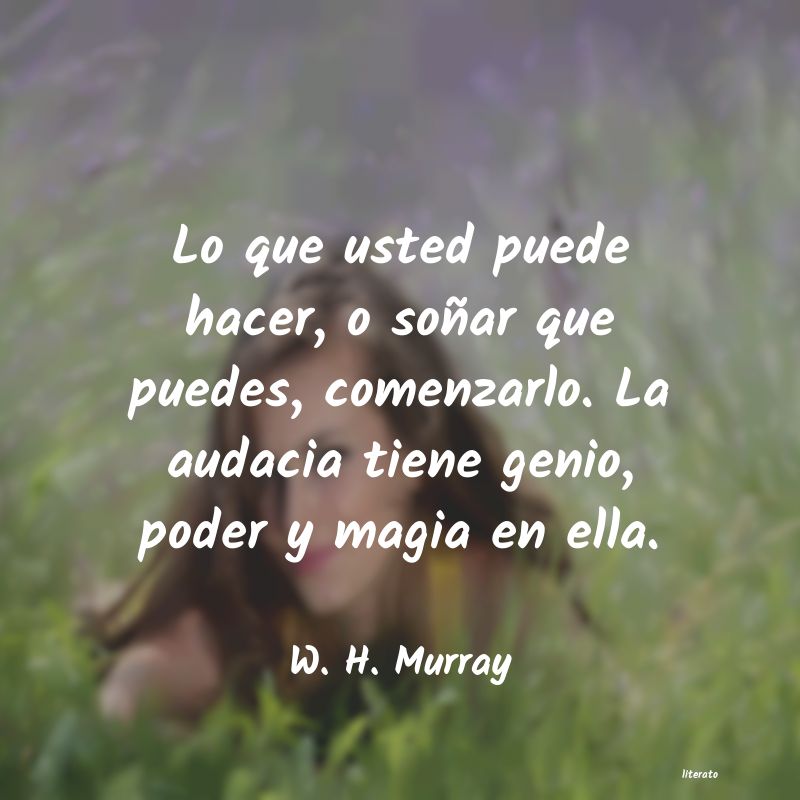 Frases de W. H. Murray