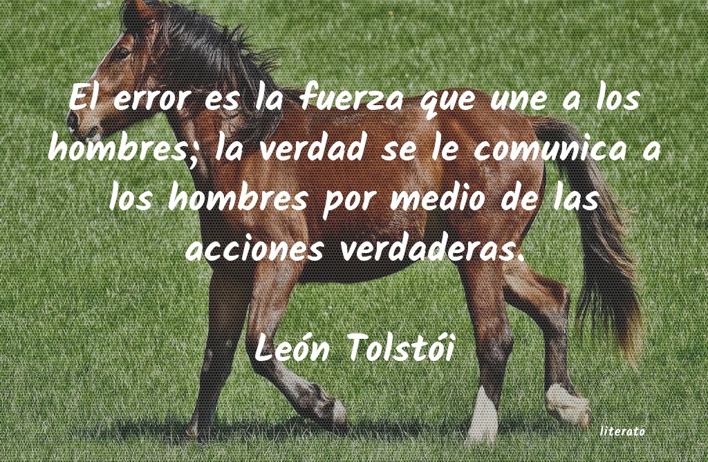 frases de LeÃ³n TolstÃ³i