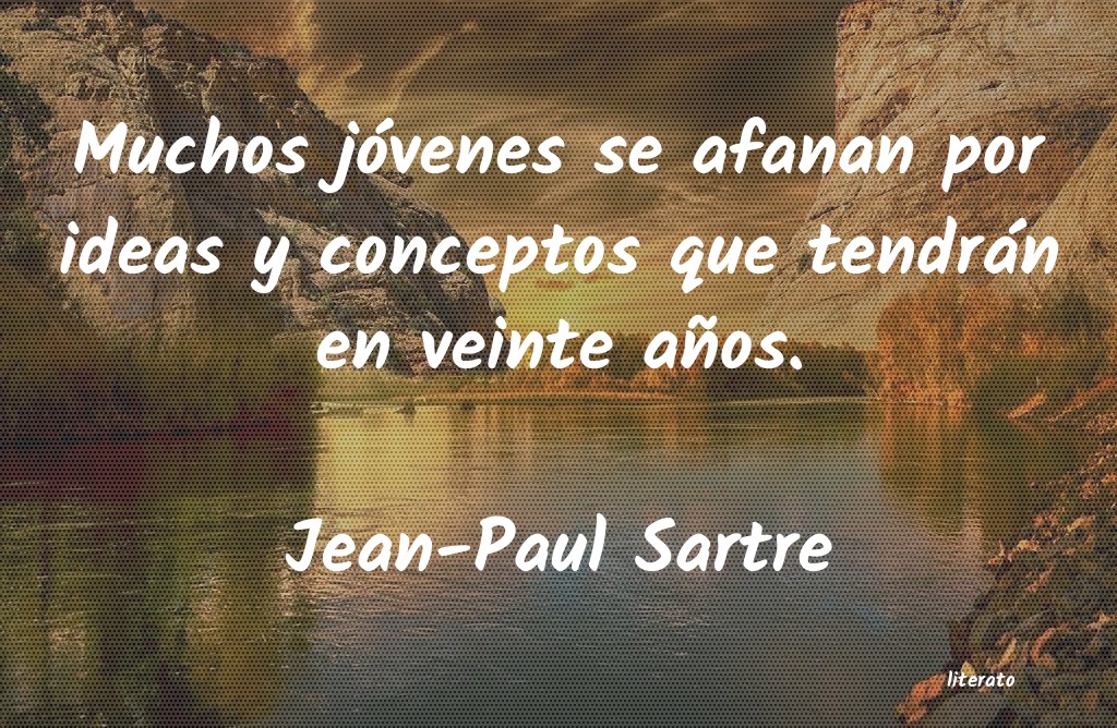 frases de Jean-Paul Sartre