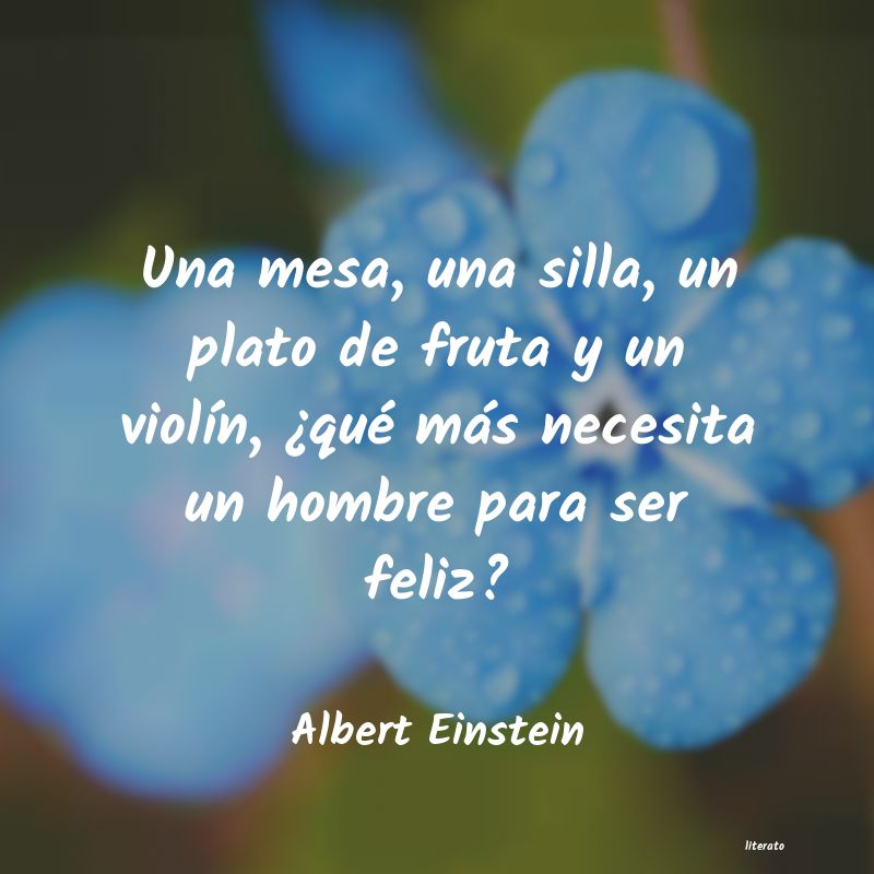 albert einstein citas simple