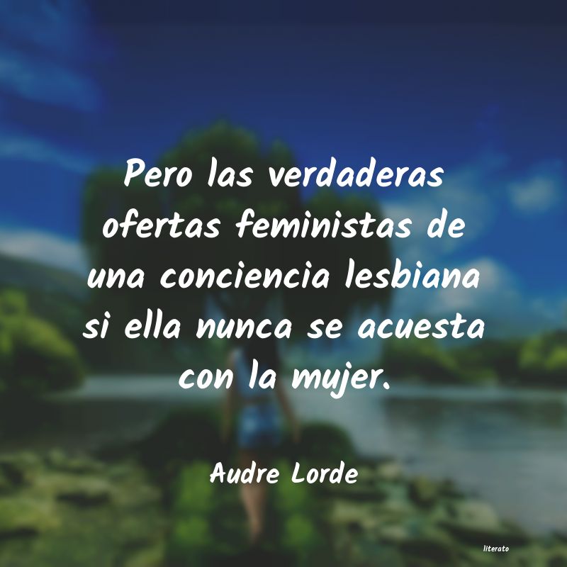 Frases de Audre Lorde