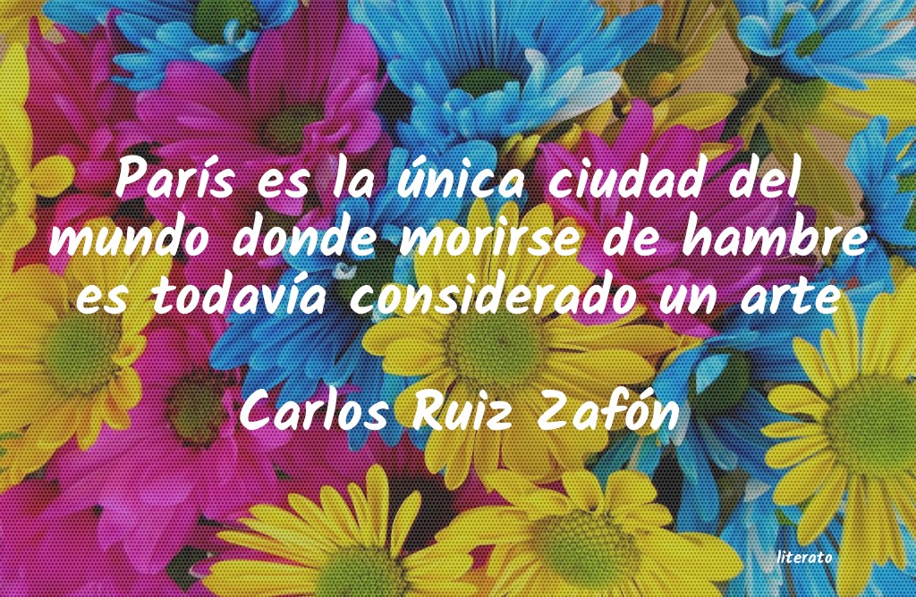 frases de Carlos Ruiz Zafón