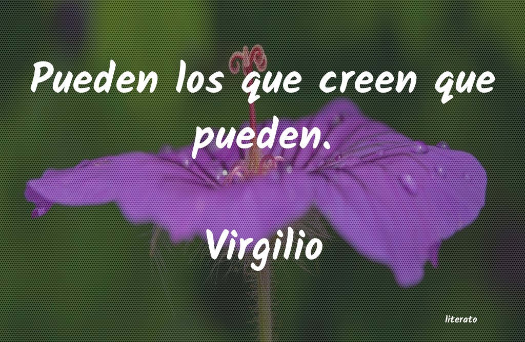 frases de Virgilio