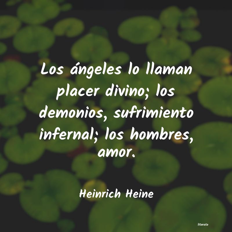 frases de Heinrich Heine