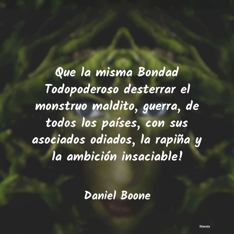 frases de Daniel Boone
