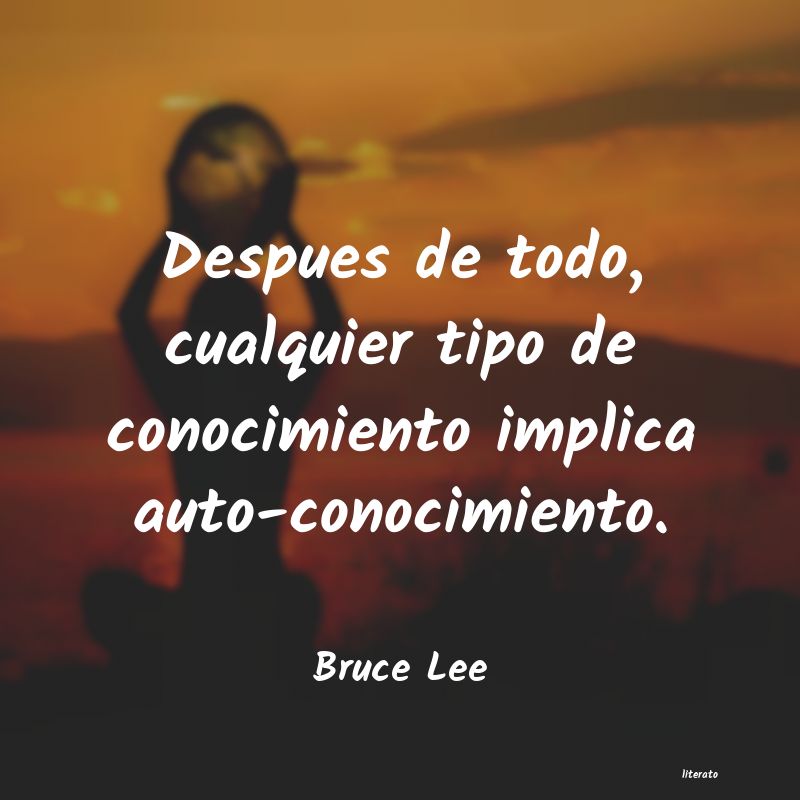 frases de Bruce Lee