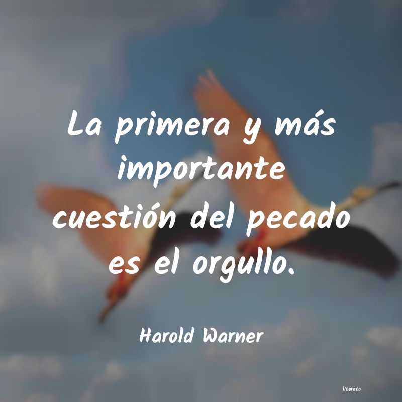 Frases de Harold Warner