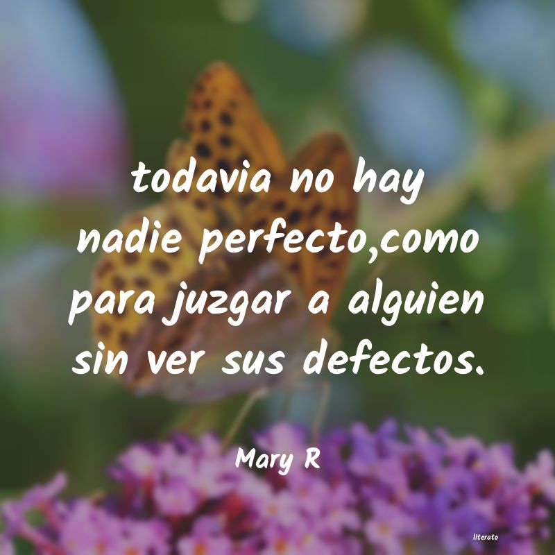 frases de Mary R