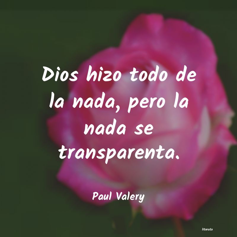 frases de Paul Valery