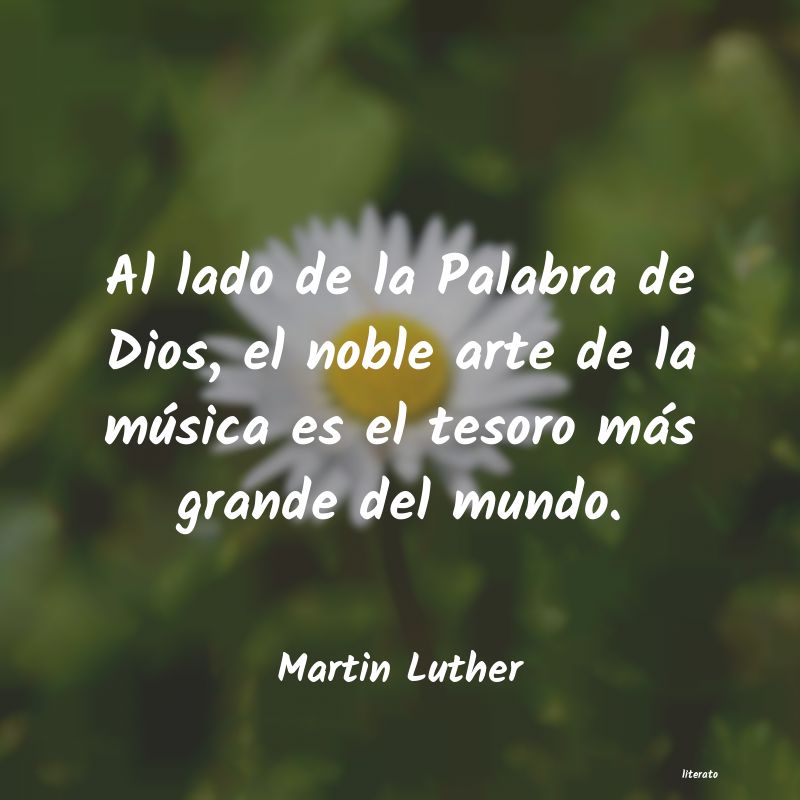 Frases de Martin Luther