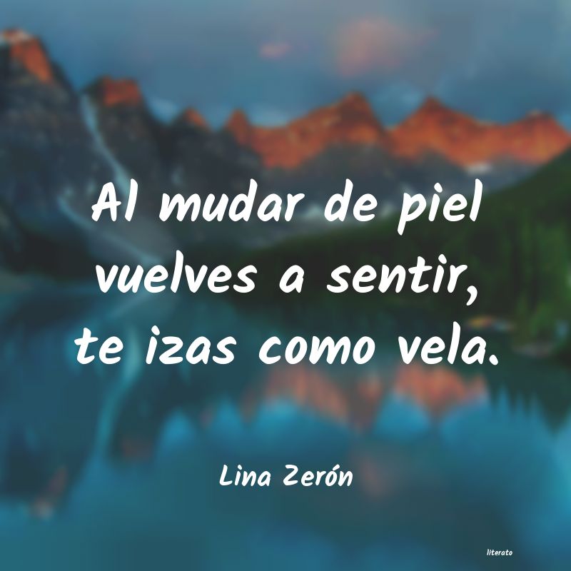 frases de Lina Zerón