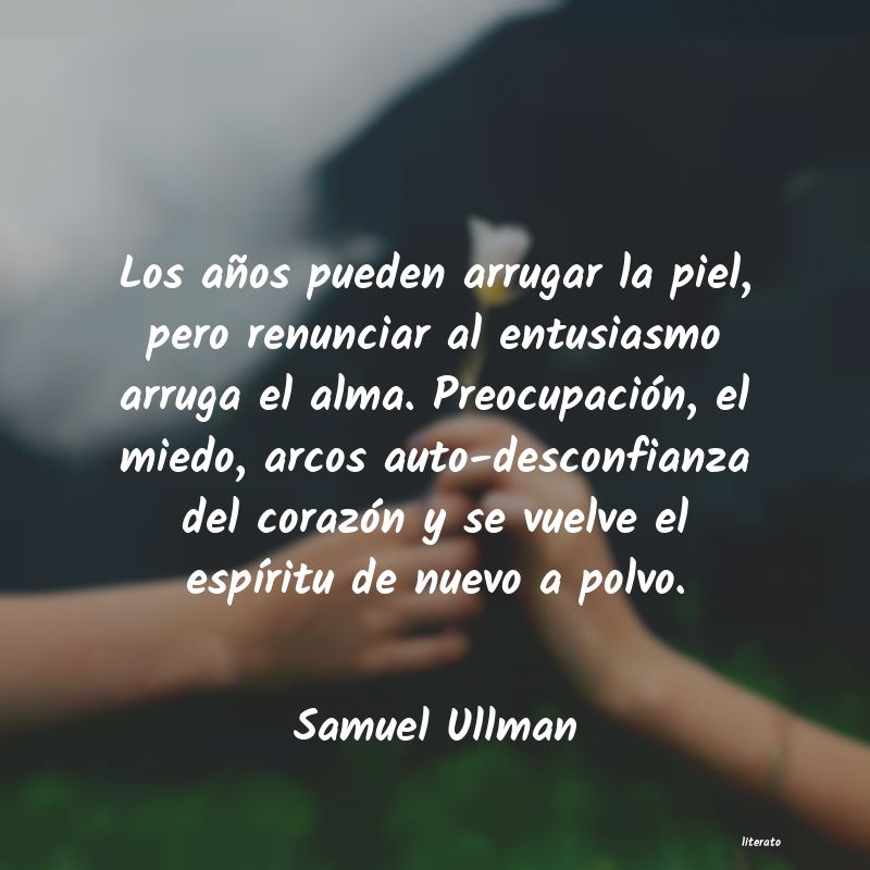 frases de Samuel Ullman
