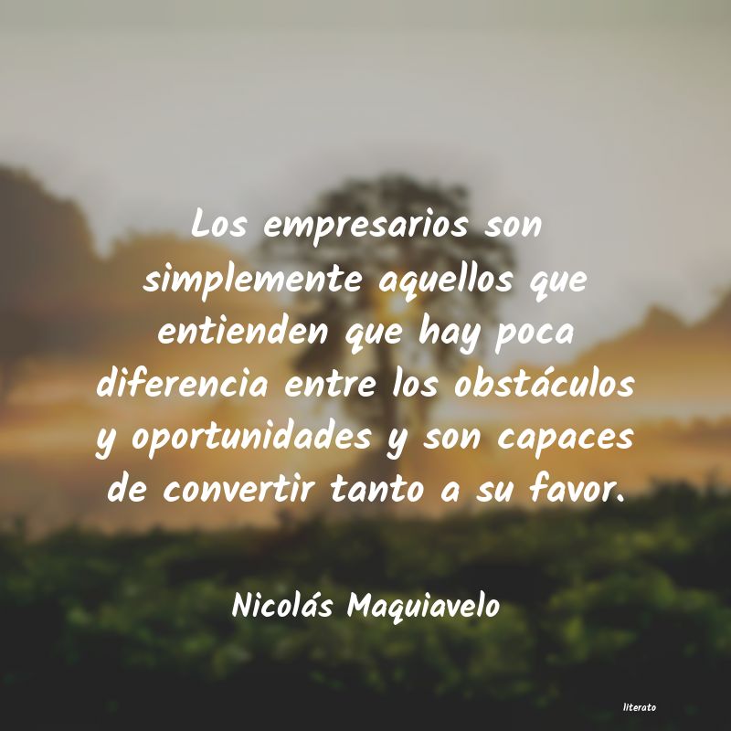 frases de Nicolás Maquiavelo