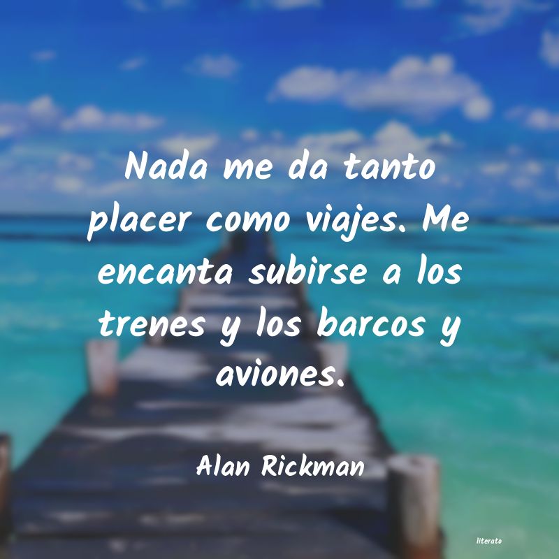 frases de Alan Rickman