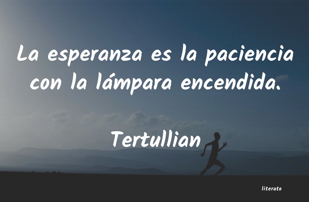 Frases de Tertullian