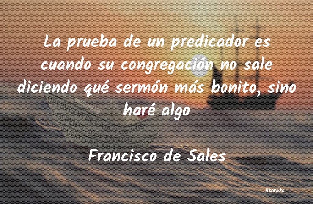 Frases de Francisco de Sales