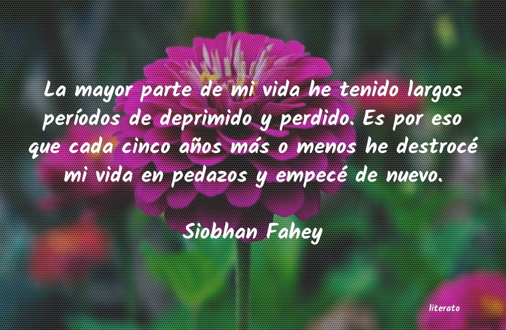 Frases de Siobhan Fahey