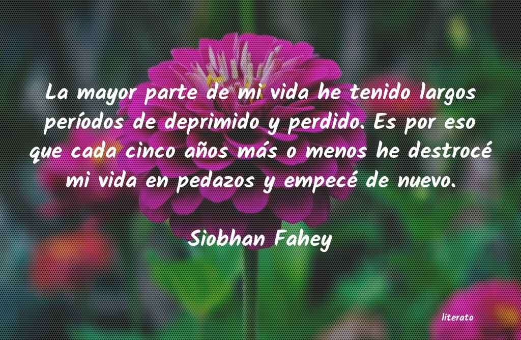 frases de Siobhan Fahey