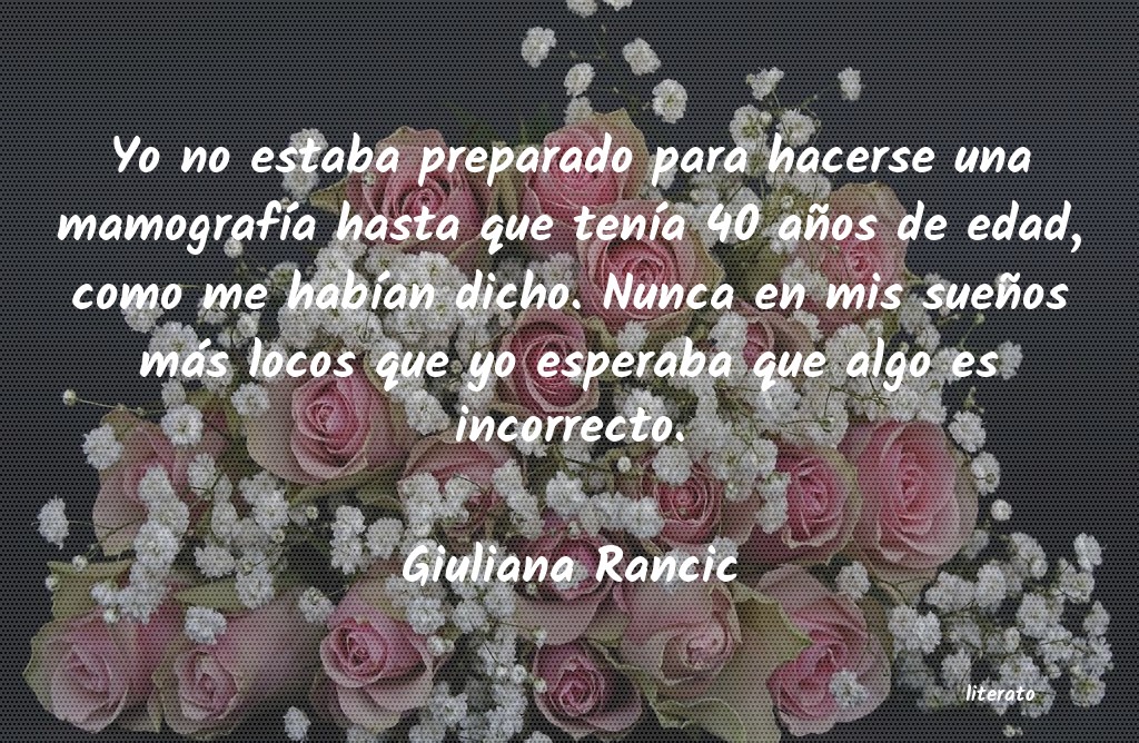 frases de Giuliana Rancic