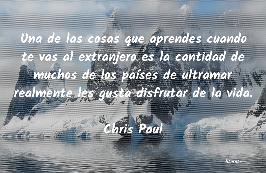 frases de Chris Paul