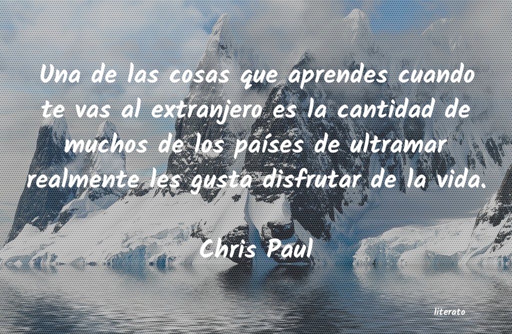 Frases de Chris Paul