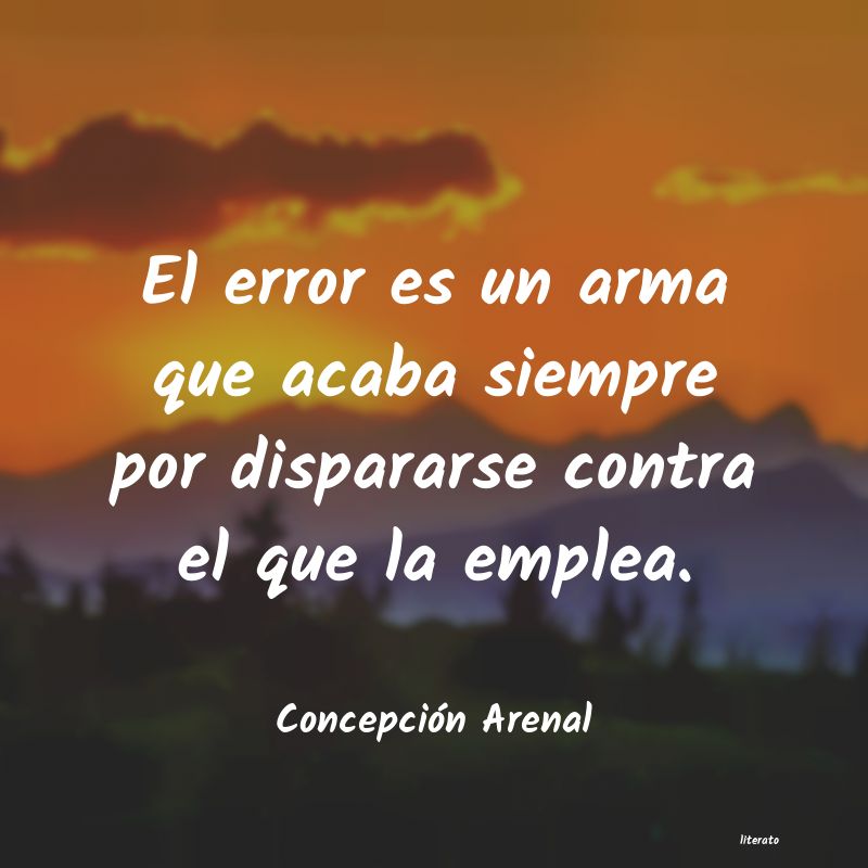 Frases de Concepción Arenal