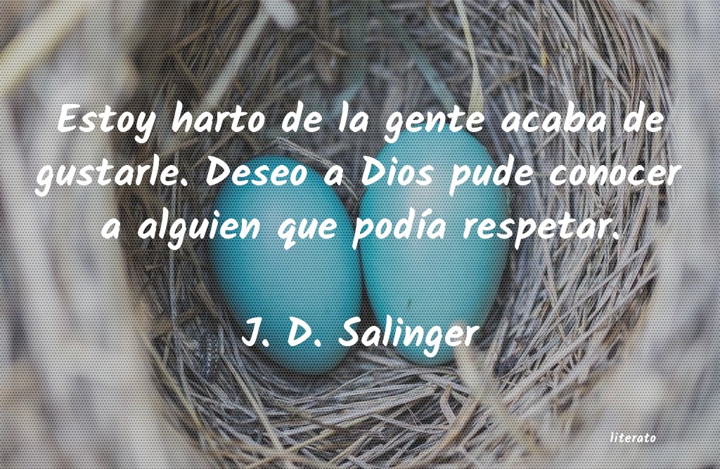 frases de J. D. Salinger