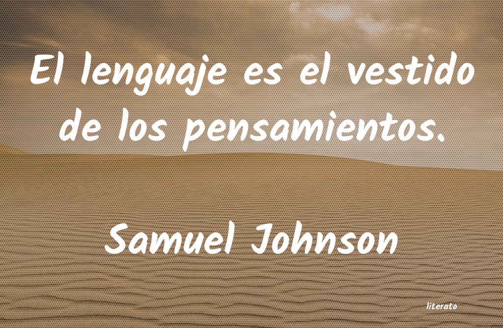 Frases de Samuel Johnson