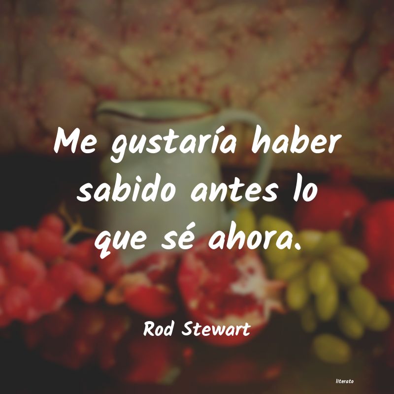 frases de Rod Stewart