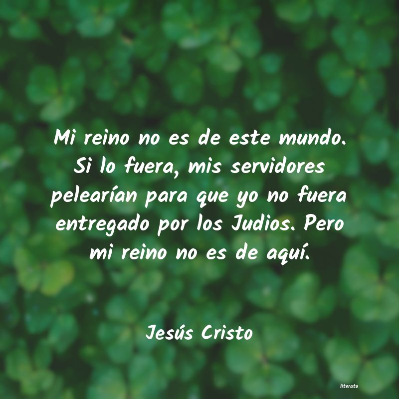 Frases de Jesús Cristo