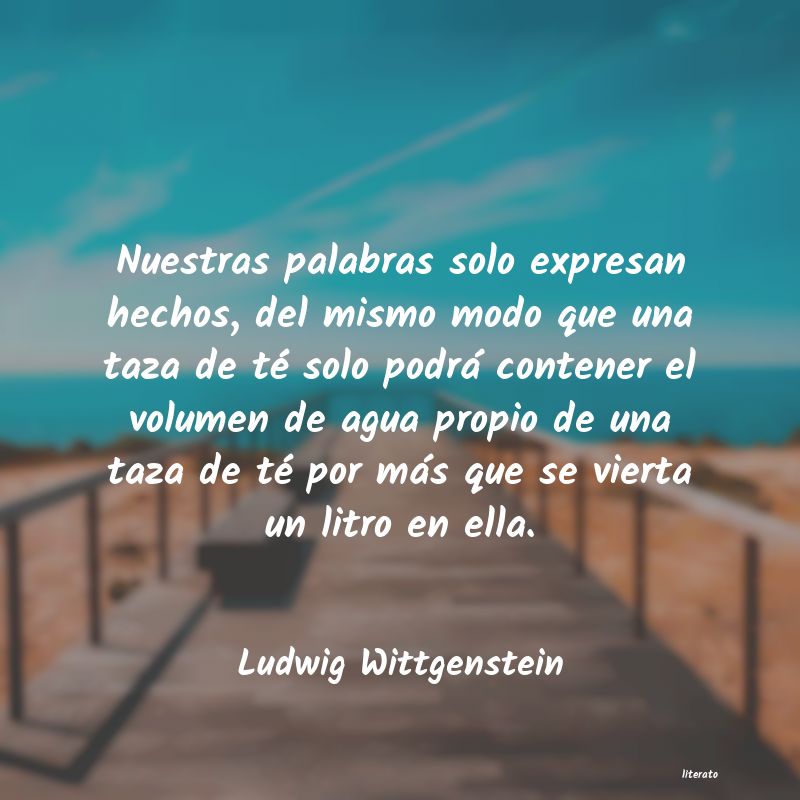 Frases de Ludwig Wittgenstein